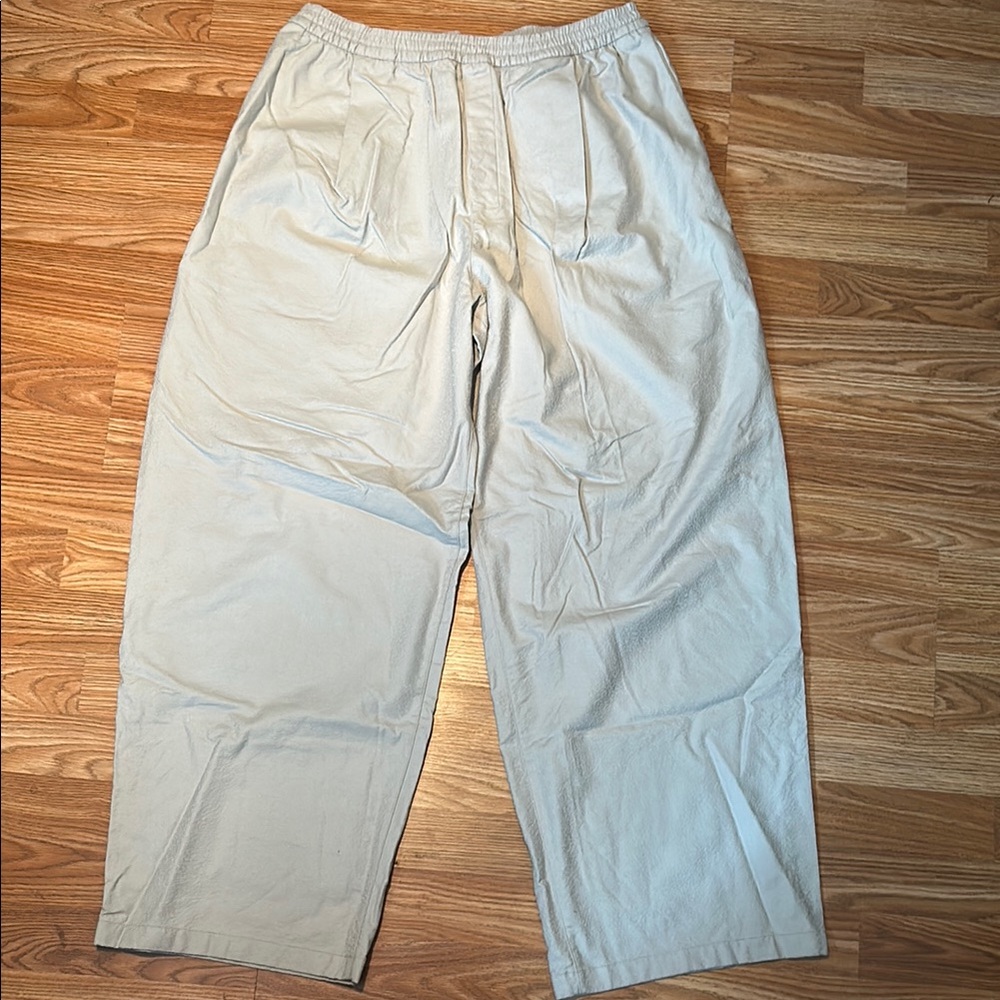 Lululemon wide leg jacquard trousers
